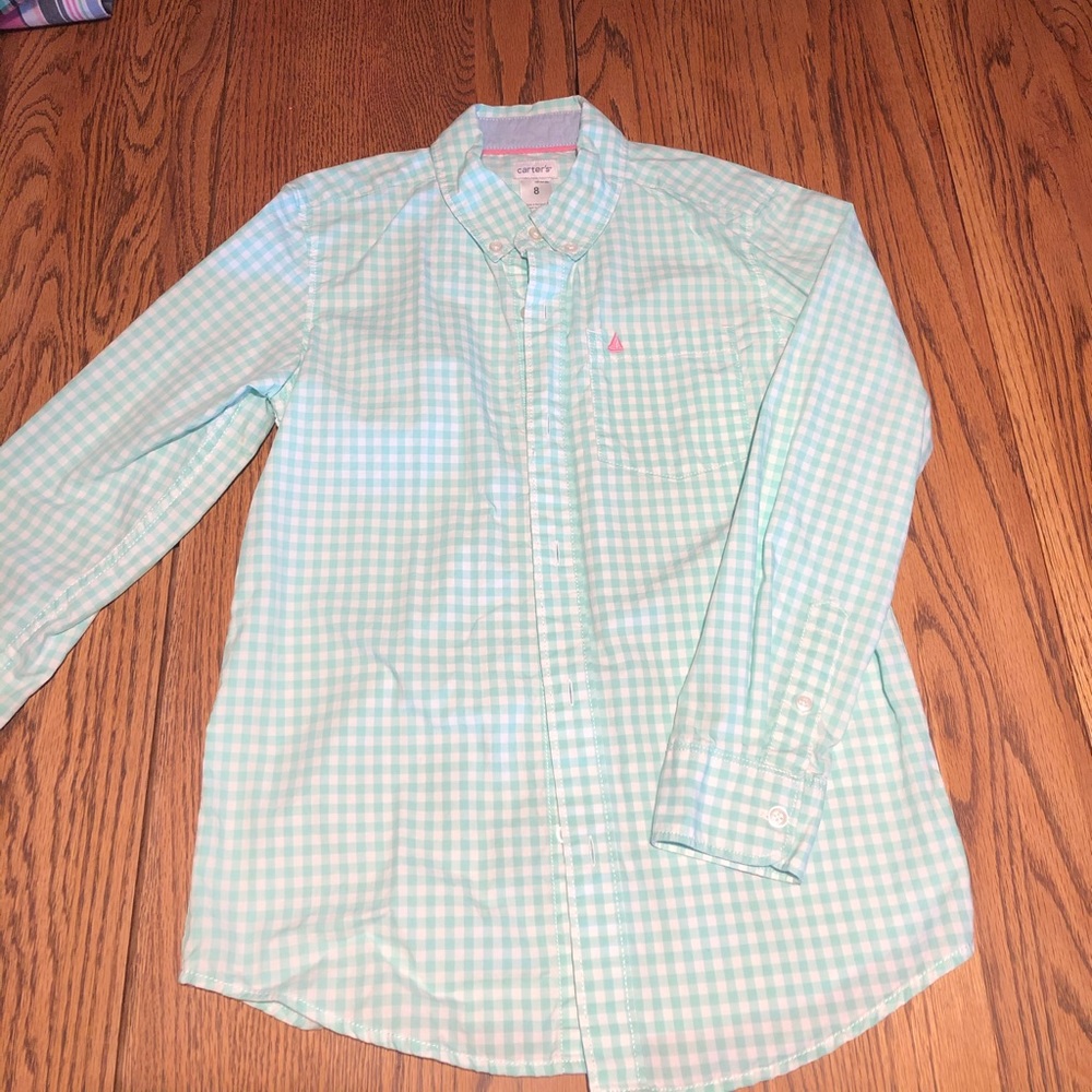 Boys long sleeve button down